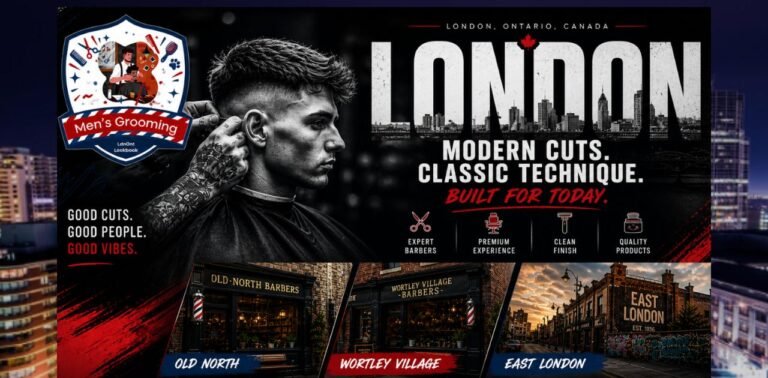 Groomlondon London Ontario Men's grooming barbershop